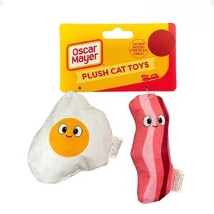 🎁 Oscar Mayer set of 2 catnip toys NWT